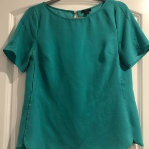 Ann Taylor Sea Foam Green Blouse
